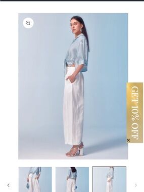 High-quality Linen Wide Leg Pants